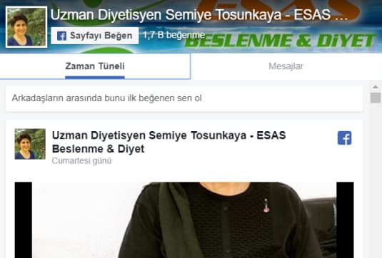 Semiye Tosunkaya Facebook